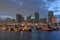 Yachts at Sharjah Creek