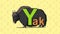 Yak. English ZOO Alphabet - letter Y