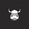 yak icon. Filled yak icon for website design and mobile, app development. yak icon from filled animal avatars collection isolated