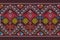 Yakan weaving inspired vector seamless long pattern - Filipino traditonal geometric textile or fabric print design