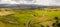 Yakima River Aerial Panorama Ellensburg Washington USA