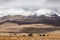 Yaks at foot of Muztagata Mountain on Pamirs in Fall