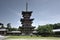 Yakushi-ji pagoda, Nara, Japan