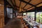 YALA, SRI LANKA - DECEMBER 10, 2016: Interior of Cinnamon Wild restaurant in Yala.