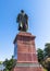 Yalta, Crimea -June 26. 2019 Monument Lenin - organizer and leader of the October Socialist Revolution of 1917 in Russia