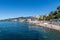 Yalta, Crimea -June 27. 2019 The Famous city paid Massandra beach