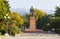 YALTA, CRIMEA - SEPTEMBER 5, 2016: Photo of monument to Vladimir Lenin.