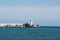 Yalta lighthouse in Black sea, Crimea