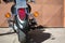 Yamaha DragStar motorcycle, photographed on a nice sunny day.