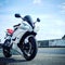 Yamaha R6 Motorcycle Fast Sexy White Black  Red