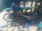 Yamaha yz400f motocross bike