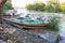 YANGON, MYANMAR - NOVEMBER 25 - Traditional fishing boats in the
