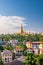 Yangon skyline with Shwedagon Pagoda