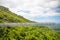 Yanoda, Hainan, China - 3.07.2019: People on panorama glass bridge in the Yanoda rain forest park on Hainan Island in