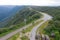 Yao Mao Monument in Bokor National Park. This monumental statue stands alone in Bokor National Park, Cambodia and can be found hal