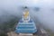 Yao Mao Monument in Bokor National Park. This monumental statue stands alone in Bokor National Park, Cambodia and can be found hal