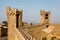 Yard in the Castle of Montalcino