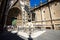 Yard with Statue El Giraldillo Triumph of Victorious Faith, Seville Cathedral