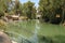 Yardenit baptism site on a Jordan River in Israel