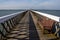 Yarmouth Pier on the Isle of Wight, UK