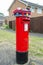 Yarn Bombed pillar box, Basingstoke