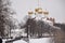 Yaroslavl. Construction Of The Assumption Cathedral.