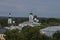 Yaroslavl. Cyril and Athanasius monastery. The restored bell tower of the Spaso-Probosci Church