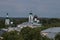 Yaroslavl. Cyril and Athanasius monastery. The restored bell tower of the Spaso-Probosci Church