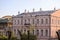 Yaroslavl. Historic buildings; 18th-19th century; Beautiful ceremonial buildings at sunset