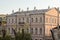 Yaroslavl. Historic buildings; 18th-19th century; Beautiful ceremonial buildings at sunset