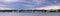 Yaroslavl, Panorama. Volga embankment, view from the river; historic buildings; Church of St. Nicholas nadeina - the first stone