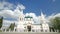 Yaroslavl, Russia, the church of Elijah the Prophet Ilia Prorok in Yaroslavl timelapse hyperlapse