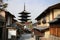 Yasaka Pagoda and Sannen Zaka Street Kyoto