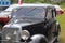 Yaslo, Poland - july 12 2018:The old black passenger car of the brand Marsedes BZ from the 1939 release. Restoration of historical