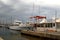 YASMINA/HAMMAMET, TUNISIA-MAY 03, 2019: boats and boats at the seaport