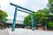 Yasukuni Shrine Daini Torii Angled Shinmon H