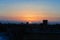 Yazd - skyline sunrise.