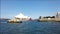 Ydney Harbour Ferries Sailing Past the Opera House, Australia