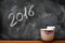 Year 2016 school chalk board