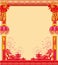 Year of rooster design for Chinese New Year