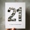 A Year to Remember: Elegant 21st Birthday Card