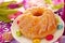Yeast ring cake for easter