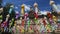 Yee Peng Festival Chiang Mai. Paper lanterns decorated in Jed-Yod temple