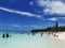 Yejele Beach, Tourists and Ocean @ Mare, New Caledonia