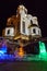 Yekaterinburg, Russia - Church on Blood in Honour of All Saints Resplendent in the Russian Land, night view