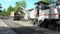 Yekaterinburg, Russia - July 2019. Loading Old Asphalt onto a Dump Truck. Road Repair Work