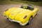 Yellow 1958 Corvette Chevrolet classic car