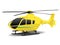 Yellow Air Ambulance Illustration