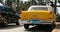 Yellow Antique 1955 Oldsmobile In Miami Beach