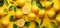 yellow background fruit group natural food fresh lemon juicy summer healthy. Generative AI.